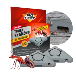 Ameisengift No Pest Foval Gel Plus – Gel in Köderfalle mit Lockstoff 2 × 5 g